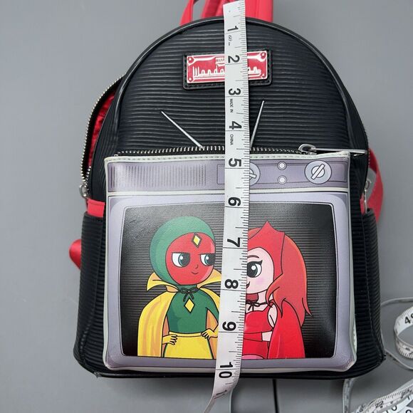 Wandavision Loungefly backpack Marvel Studios Mini Backpack (flaw) - Picture 13 of 13